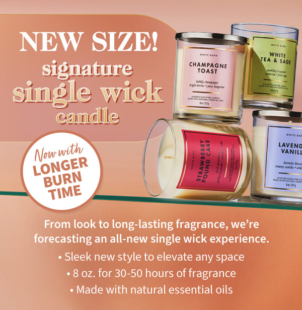 1-wick candles - Bath & Body Works